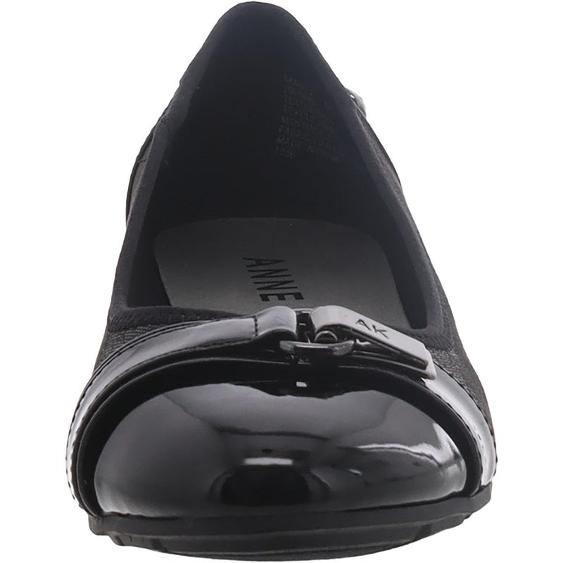 Anne Klein Womenâ€™s Able Comfortable Ballet Flat, Black, 8.5 M US - Image 3